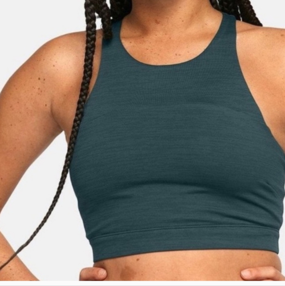 Outdoor Voices Green Performance Sports Bra
